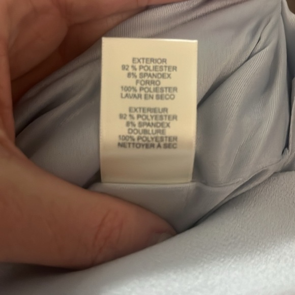 NWOT Harper Rose Bell Sleeve Bateau Neck Sheath Dress in Sky Blue Size 6 - Picture 8 of 9